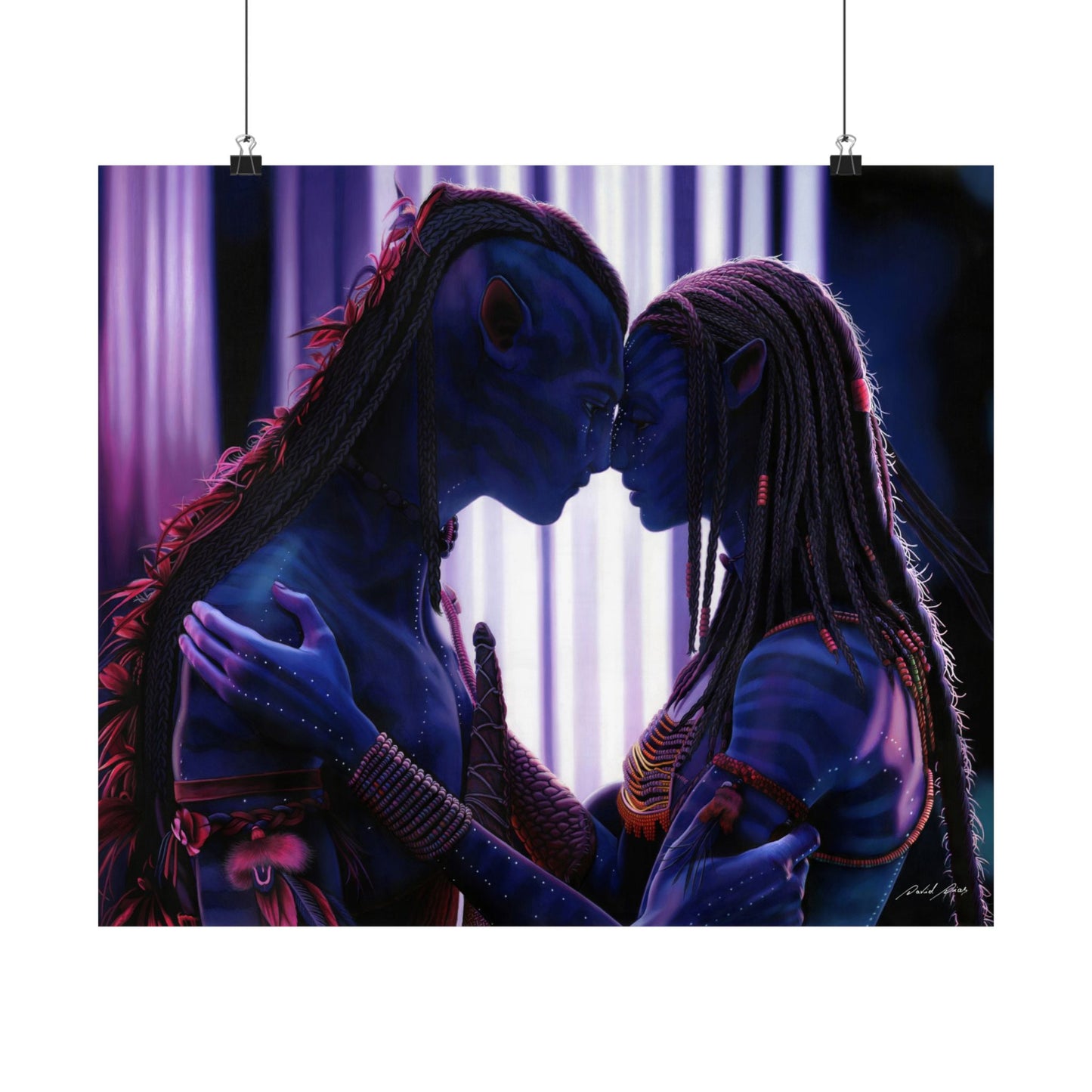 Print - Neytiri and Jake Sully