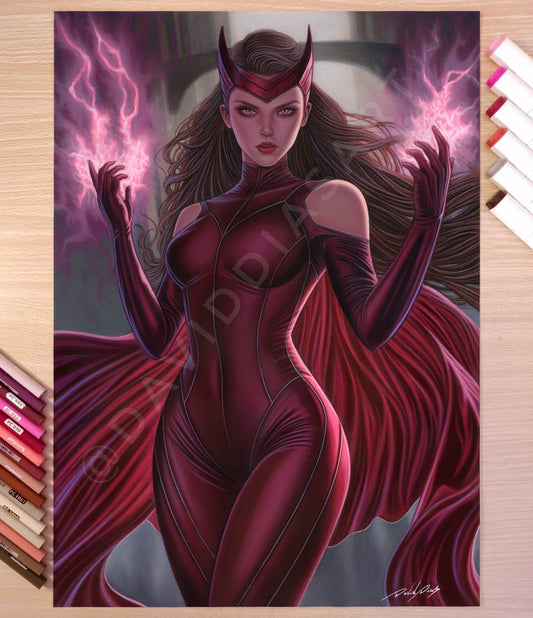 Scarlet Witch - Original Artwork