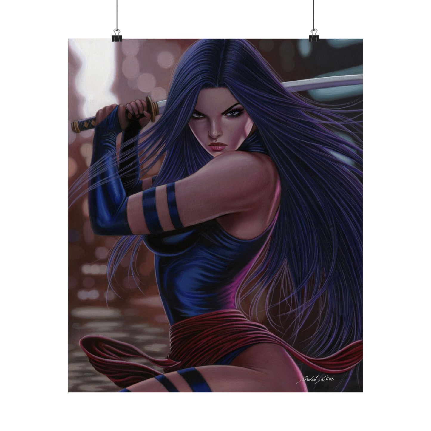 Print - Psylocke